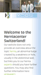 Mobile Screenshot of hernienzentrum.ch